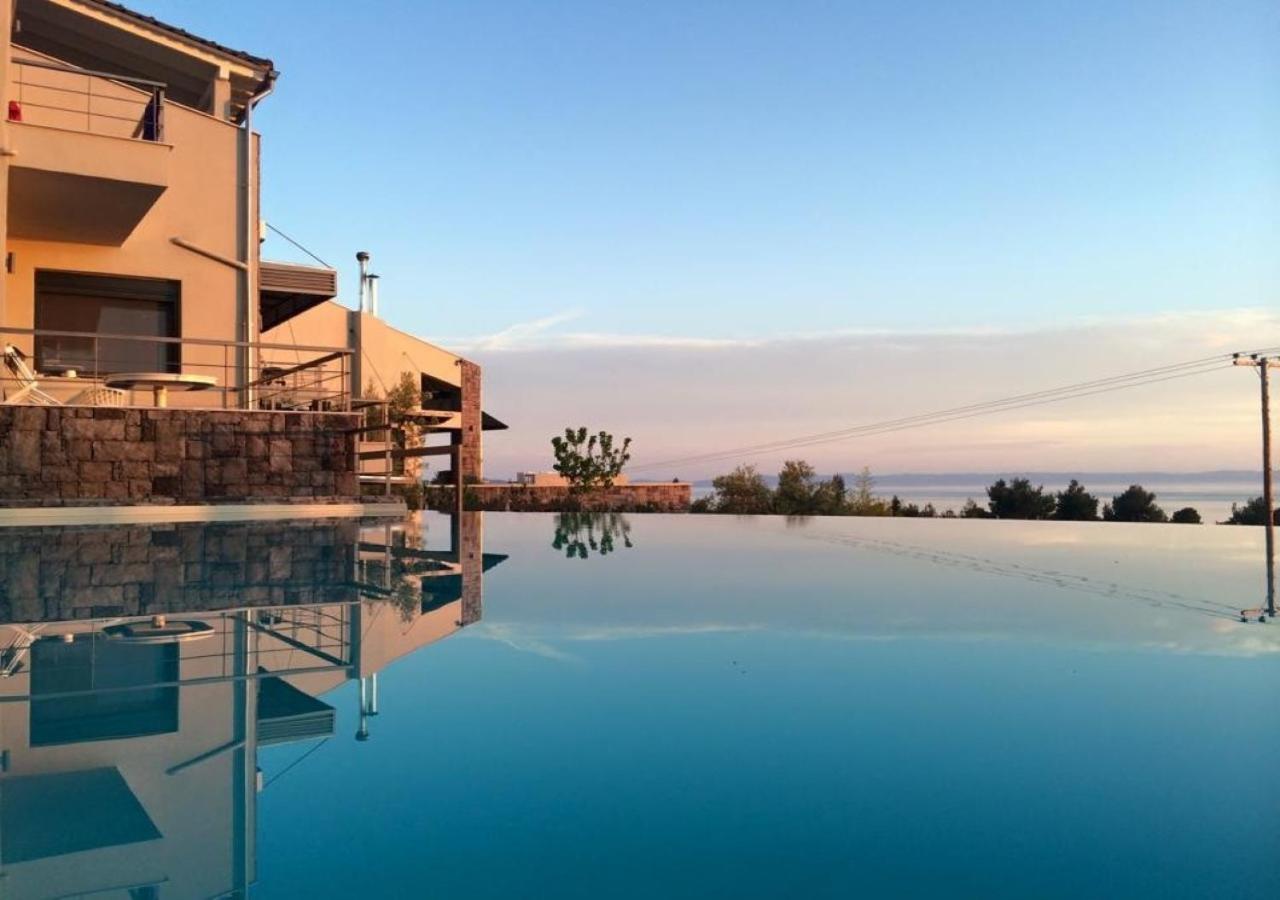 Olivia Estate Villa With Private Swimming Pool Elia Nikitis Exterior photo