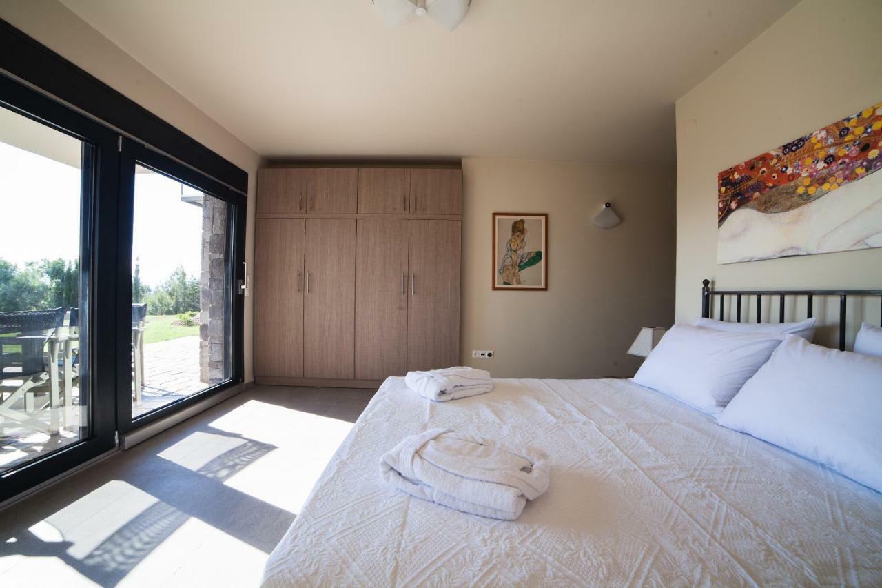Olivia Estate Villa With Private Swimming Pool Elia Nikitis Exterior photo