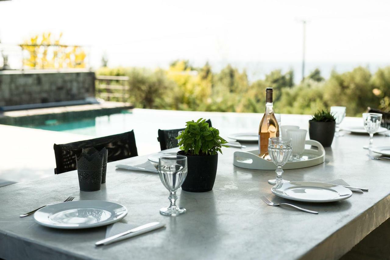 Olivia Estate Villa With Private Swimming Pool Elia Nikitis Exterior photo