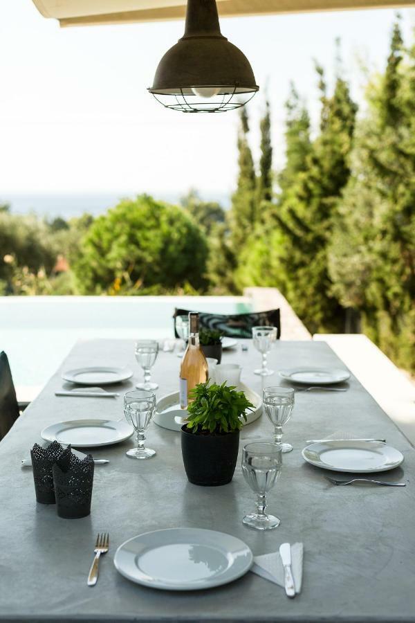 Olivia Estate Villa With Private Swimming Pool Elia Nikitis Exterior photo